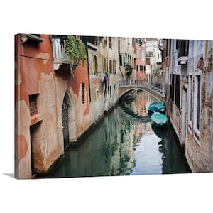 "Italy, Venice, Canal" by John Ford Canvas Wall Art