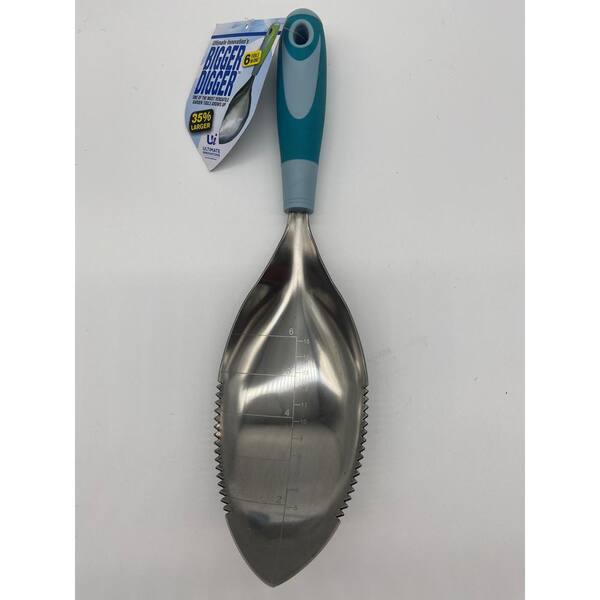 Ultimate Innovations by the DePalmas 5.5 in. Handle Bigger Digger in Teal