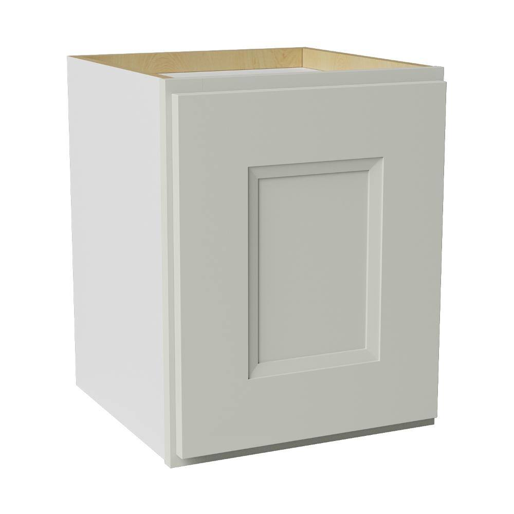 12 in. W x 12 in. D x 15 in. H Ready to Assemble Double Shaker Wall Kitchen Cabinet in Laguna Grey price history on PriceWatchPro