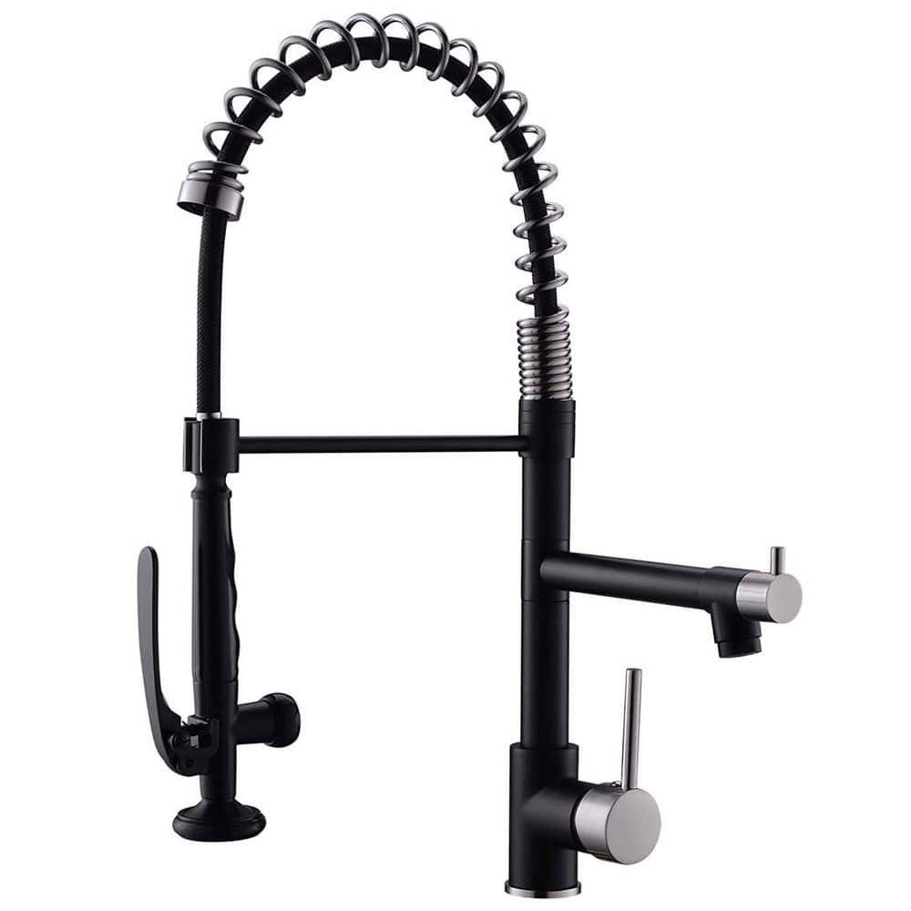 aosspy-double-handle-pull-down-sprayer-kitchen-faucet-in-matte-black