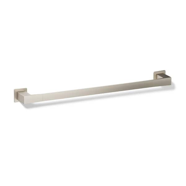 Honesty 24 in. Wall Mounted Towel Bar in Vibrant Brushed Nickel