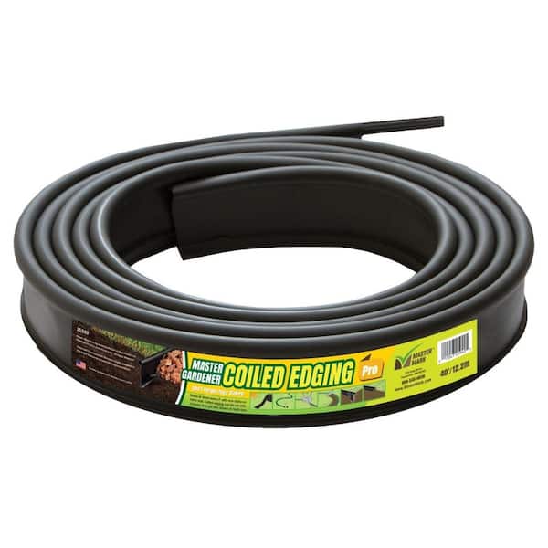 Master Mark 40 ft. Master Gardener PRO Coiled Edging with Stakes