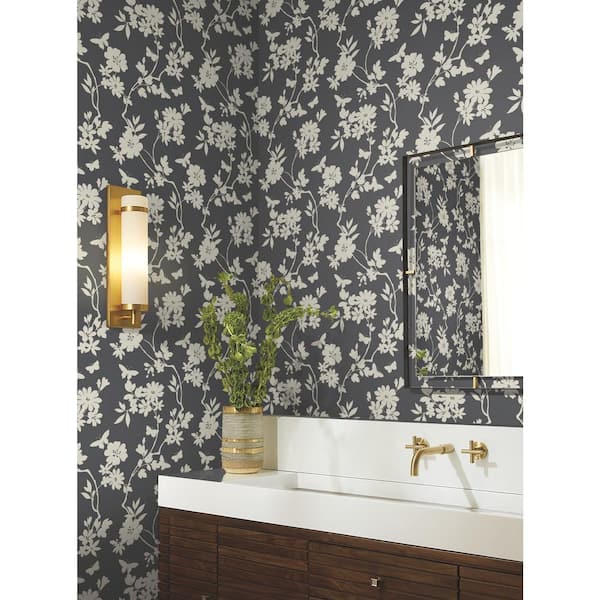 Flutter Vine Unpasted Wallpaper (Covers 60.75 sq. ft.)