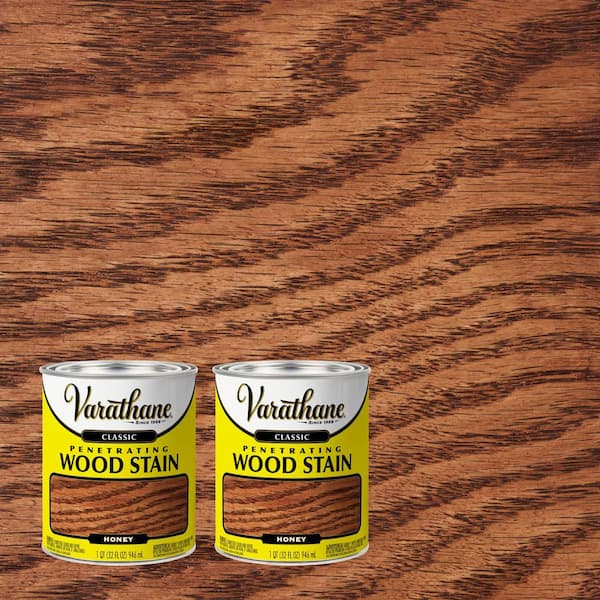 1 qt. Honey Classic Wood Interior Stain (2-Pack)