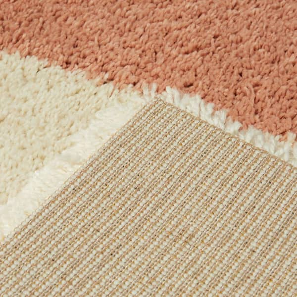 Balta Jordan Multicolor 5 ft. x 7 ft. Color Block Shag Area Rug