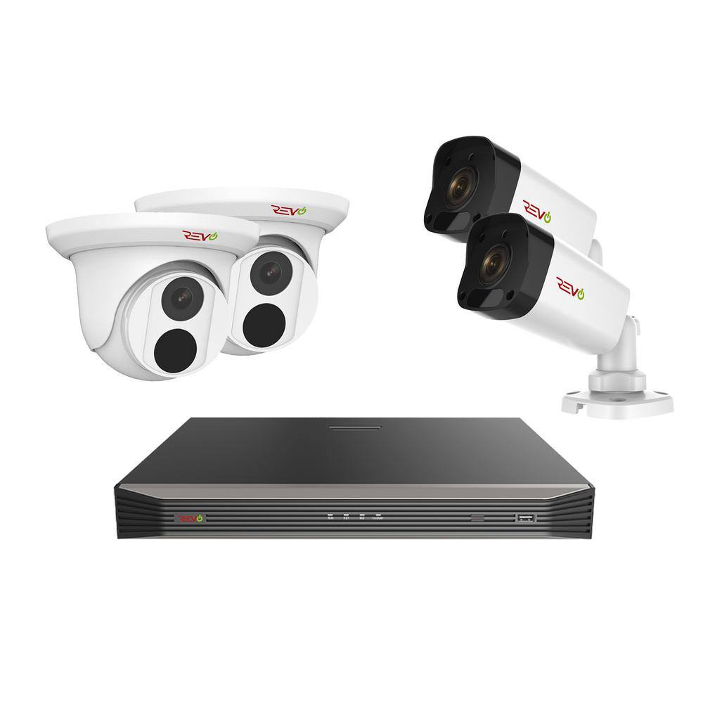 Revo Ultra Commercial Grade 8Channel 4K 2TB Smart NVR Surveillance