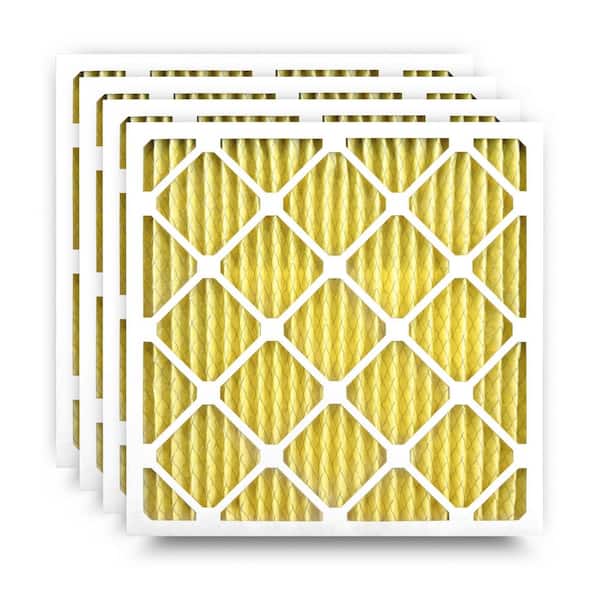 20 in. x 20 in. x 1 in. MERV 13 Pleated HVAC Furnace Air Filter (4-Pack)