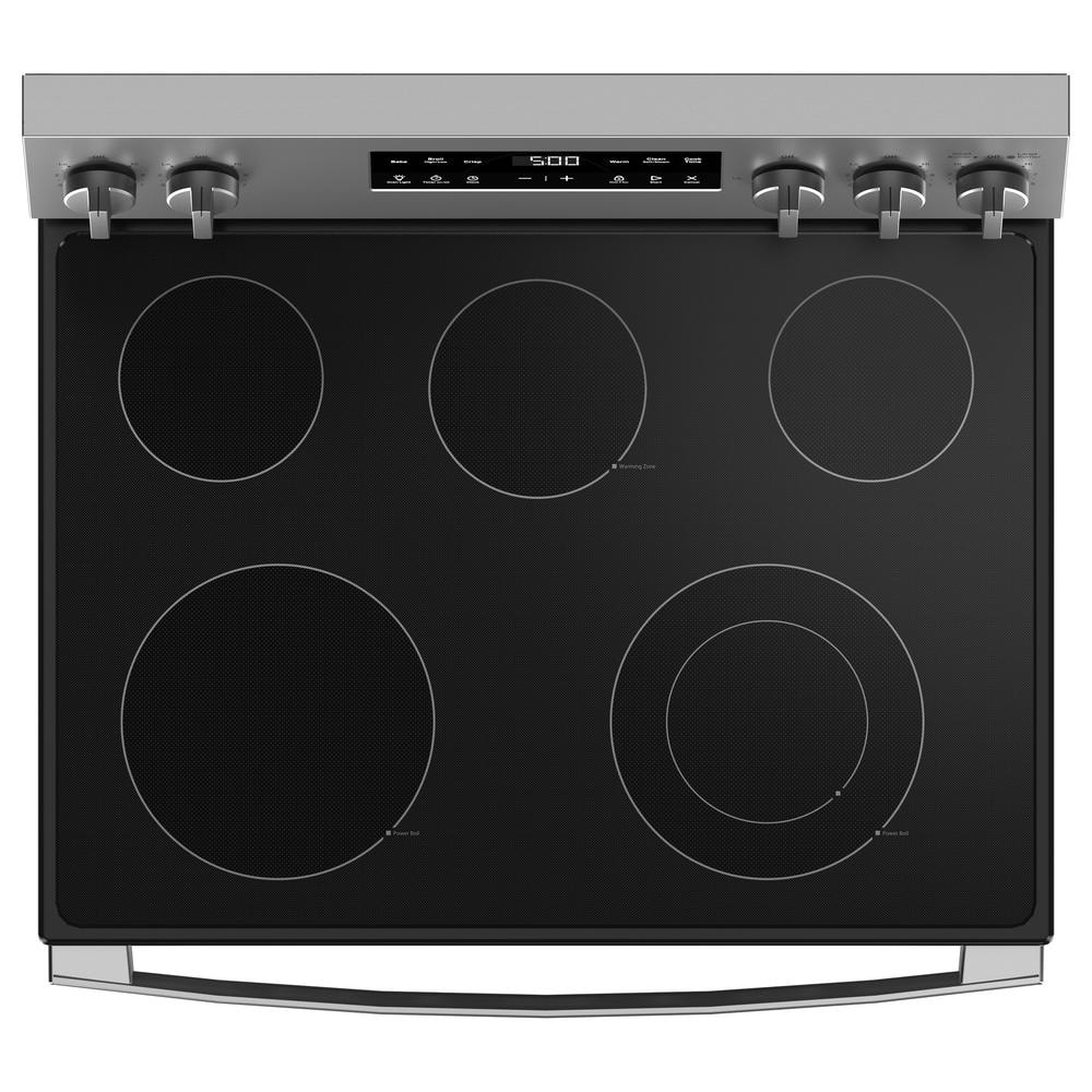 Stainless Steel 30" Free-Standing Electric Range with Self-Cleaning