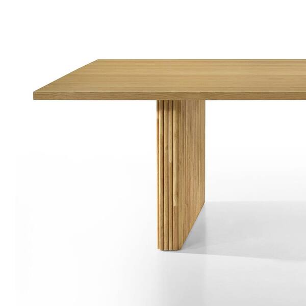 Acme Furniture Einar Natural Finish Wood 47 in Pedestal