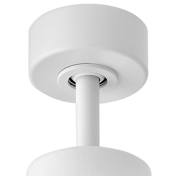 HINKLEY - Atticus 56.0 in. Indoor/Outdoor Integrated LED Matte White Ceiling Fan with Remote Control