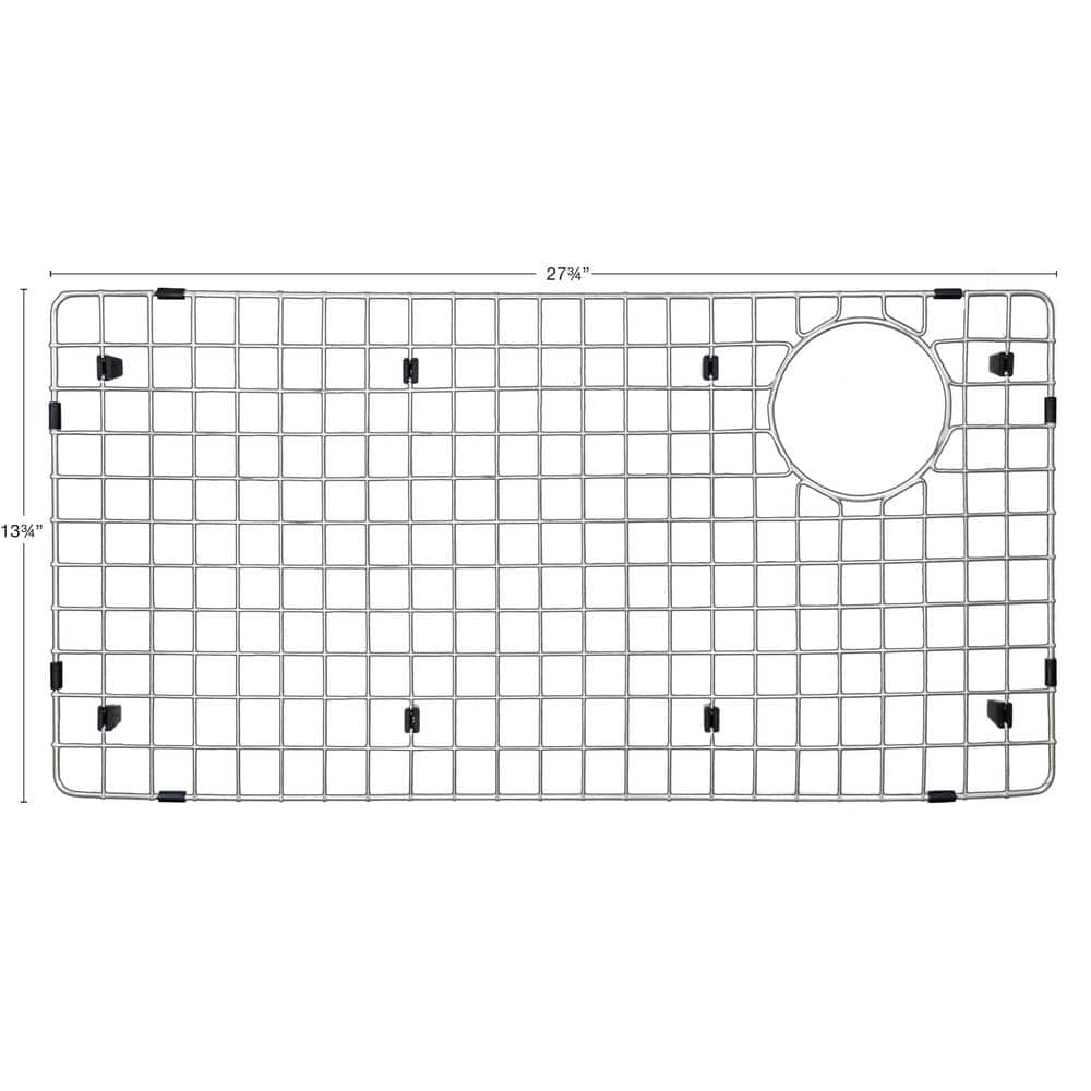 27.75" x 13.75" Stainless Steel Sink Bottom Grid