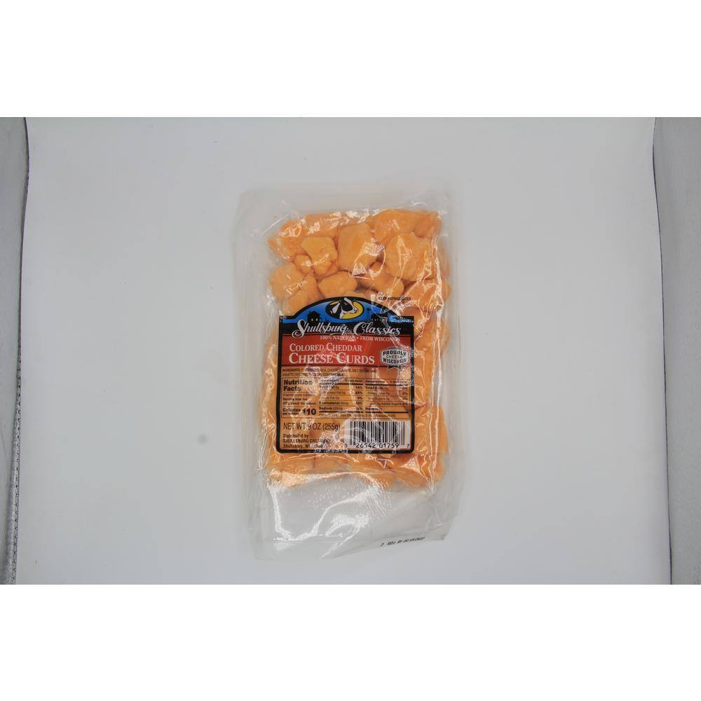 Colored Cheddar Cheese Curds, Cheese Snacks 02654204759 The Home Depot
