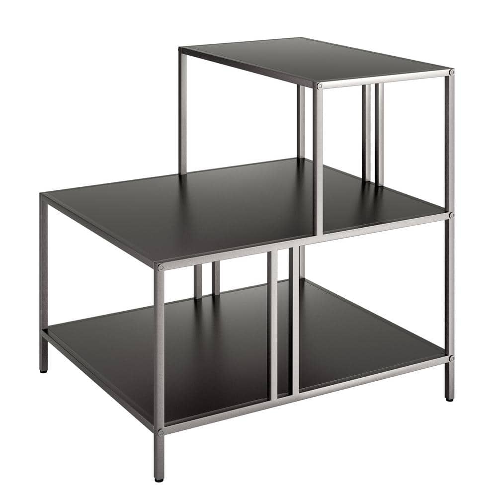 Meyer&Cross Cortland 20 in. Gunmetal Gray Rectangular Metal Top End