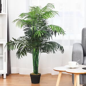 Artificial Areca Palm Decorative Silk Tree with Basket 3.5 ft. Holiday Decor
