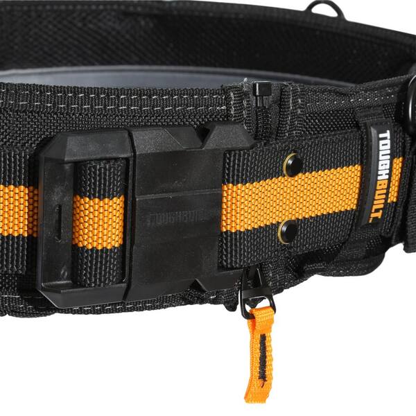 TOUGHBUILT Padded Belt with Heavy Duty Buckle, Black TB-CT-41B - The Home  Depot
