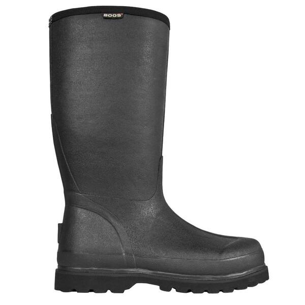BOGS Men's Racher Lite Waterproof Work Boots - Soft Toe - Black Size 5(M)