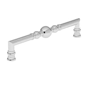 Firenze Collection 12-5/8 in. (320 mm) Center-to-Center Chrome Traditional Drawer Pull