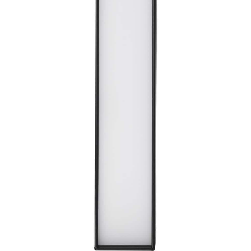 16-Inch Matte Black Aluminum LED Linear Vanity Light