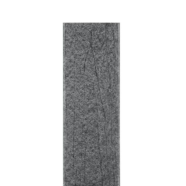 Composite Fence and Gate Picket Square Top Rosewood (Brown