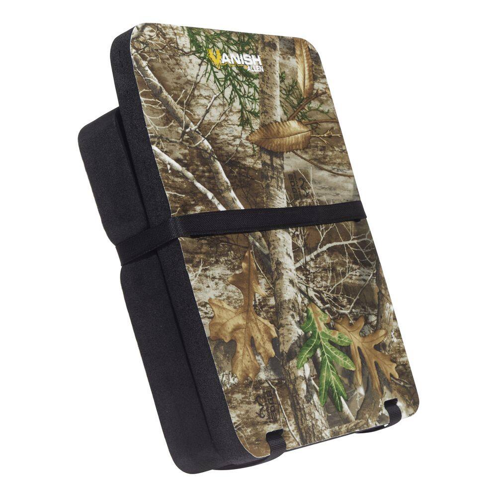 Realtree Edge Camo Foam Seat Cushion with Backrest