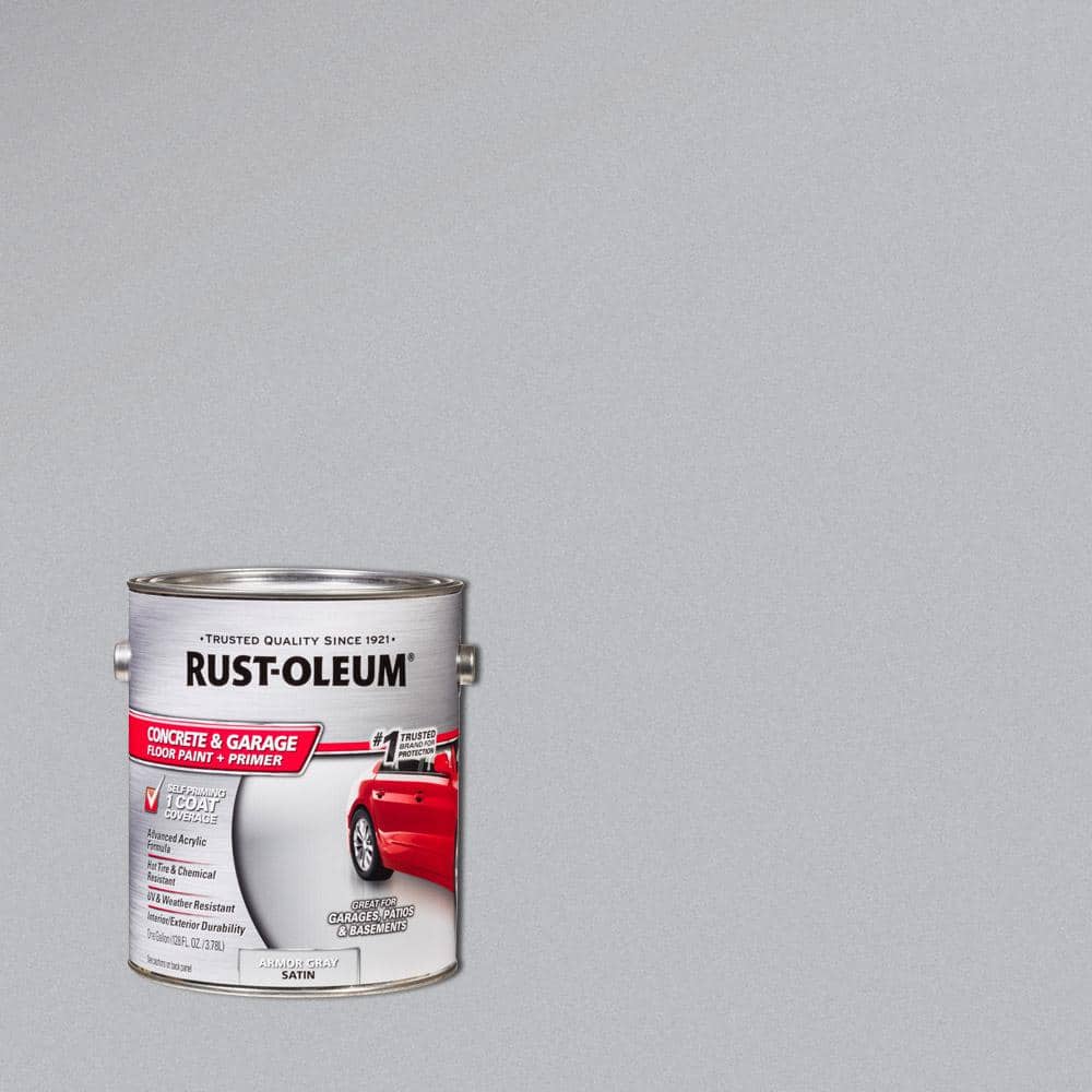 Armor Gray Satin Epoxy Concrete & Garage Floor Paint