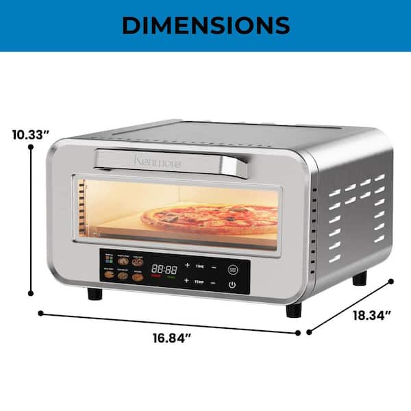 KENMORE Electric Countertop Indoor Pizza Oven 12 in. Pizza 5