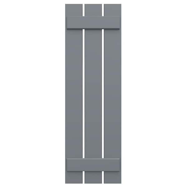 Rajjsin Ekena Millwork 21 1/2in.W x 74in.H EnduraCore Composite 4-Board Joined ...