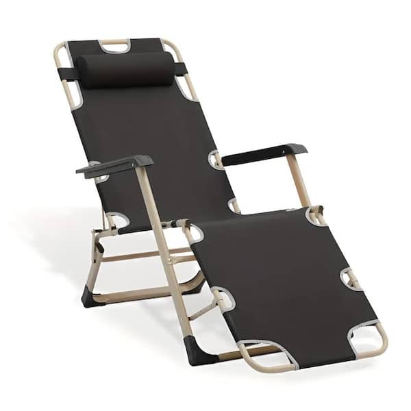 Byer of Maine Green Fabric Outdoor Safe Folding Lounger