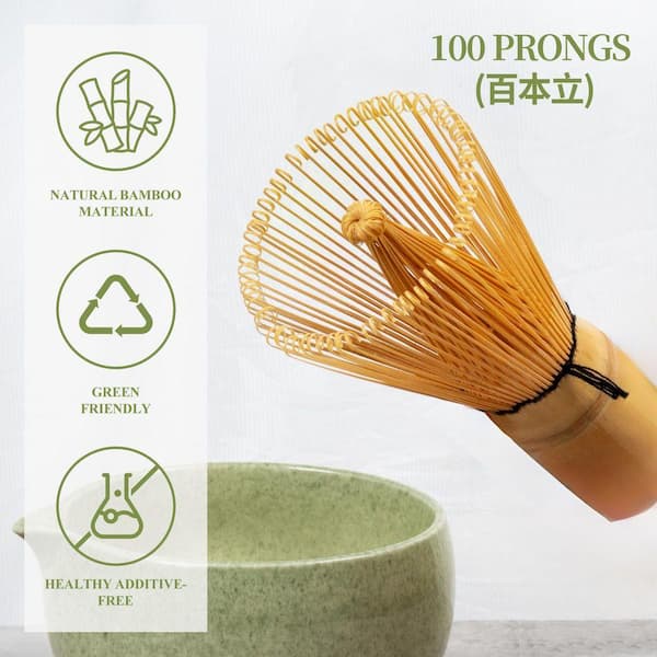 JFVKAF Matcha Whisk Set with Bowl, Ceramic Making Kit Includes