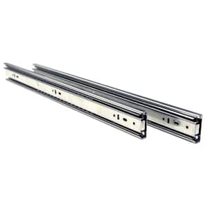 20 in. Side Mount Full Extension Ball Bearing Drawer Slide with Installation Screws 1-Pair (2 Pieces)