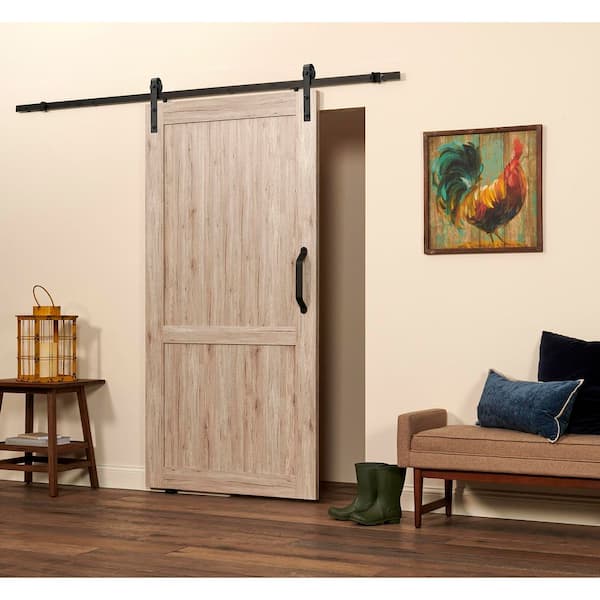 Pinecroft 42 in. x 84 in. Millbrooke Driftwood H Style PVC Vinyl