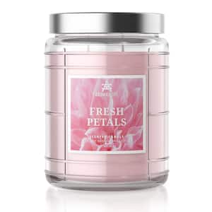 18 oz. Fresh Petals Scented Candle Jar