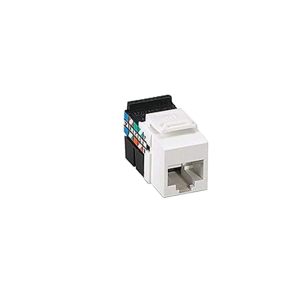 UPC 078477834350 product image for QuickPort CAT 3 Connector, Black | upcitemdb.com