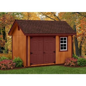 Fairmont 12 ft. W x 8 ft. D Wood Storage Shed Kit Without Floor 96 sq. ft.