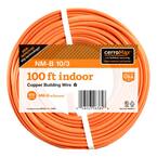 100 ft. 10/3 Orange Solid CerroMax SLiPWire Copper NM-B Wire