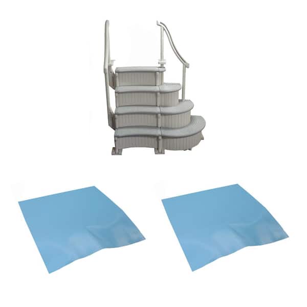 Reviews for CONFER PLASTICS 4Step Curved Grand Entry System Steps Plus