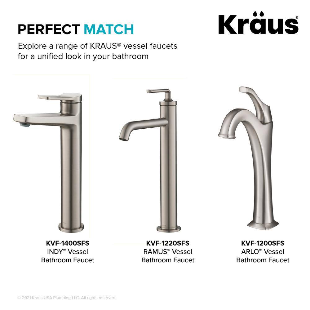 Spot-Free Stainless Steel Pop-Up Bathroom Sink Drain Assembly