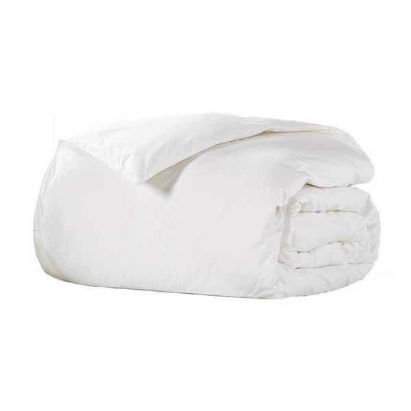 ELLA JAYNE King Super Soft Tripple Brushed Microfiber Comforter In White