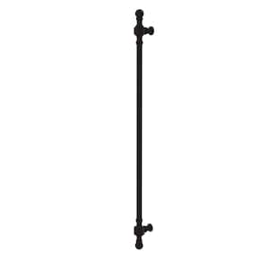 Retro Wave Collection 18 in. Center-to-Center Refrigerator Pull in Oil Rubbed Bronze