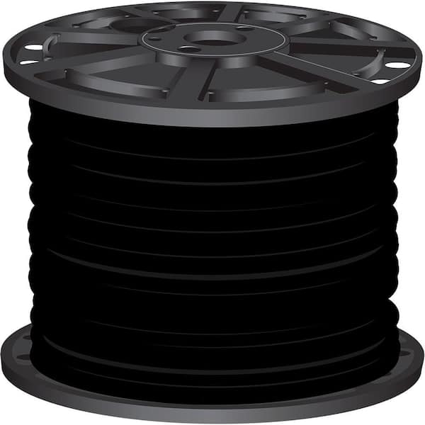 Southwire 2,500 ft. 2/0 Black Stranded CU SIMpull THHN Wire