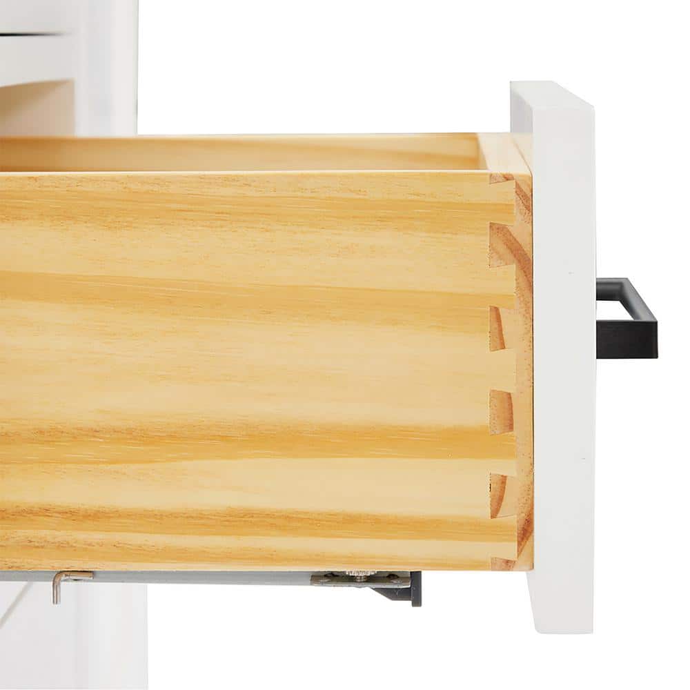 Hepburn 42" White Hardwood Freestanding Single Basin Vanity