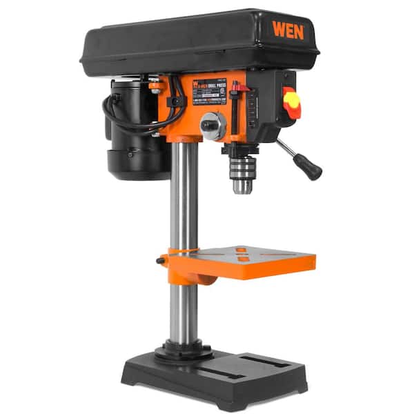 WEN 4206T 2.3-Amp 8 in. 5-Speed Cast Iron Benchtop Drill Press with 1/2 in. Chuck Capacity - 2