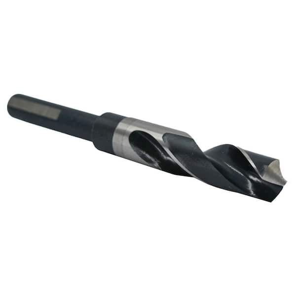 Drill America 27/32 in. High Speed Steel Twist Drill Bit with 3-Flat 1/2 in. Shank