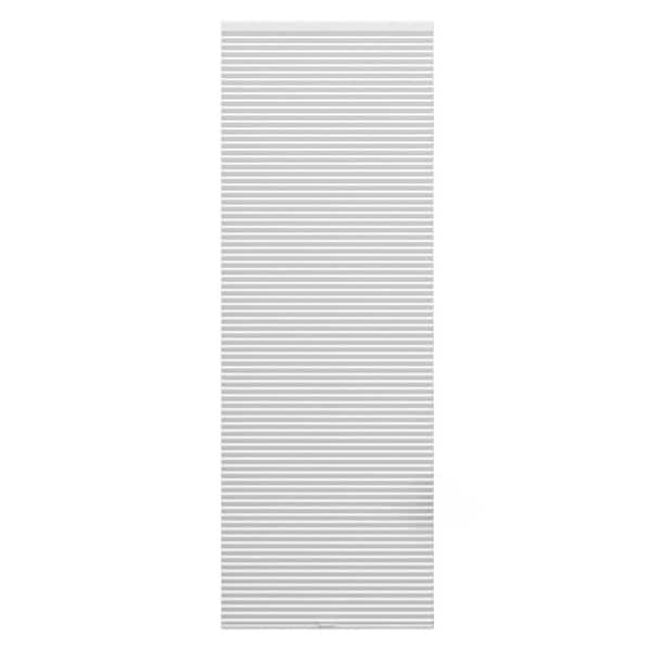 Cordless Cellular Shades for French Doors, 25 in. x 70 in. White Blackout Light Blocking French Door Blinds for Privacy