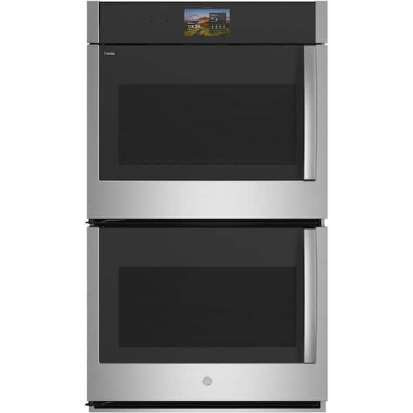 Profile 30 in. Smart Built-in Convection Double Wall Oven w/ Left-Hand Side-Swing Doors, No Preheat Air Fry + Microphone