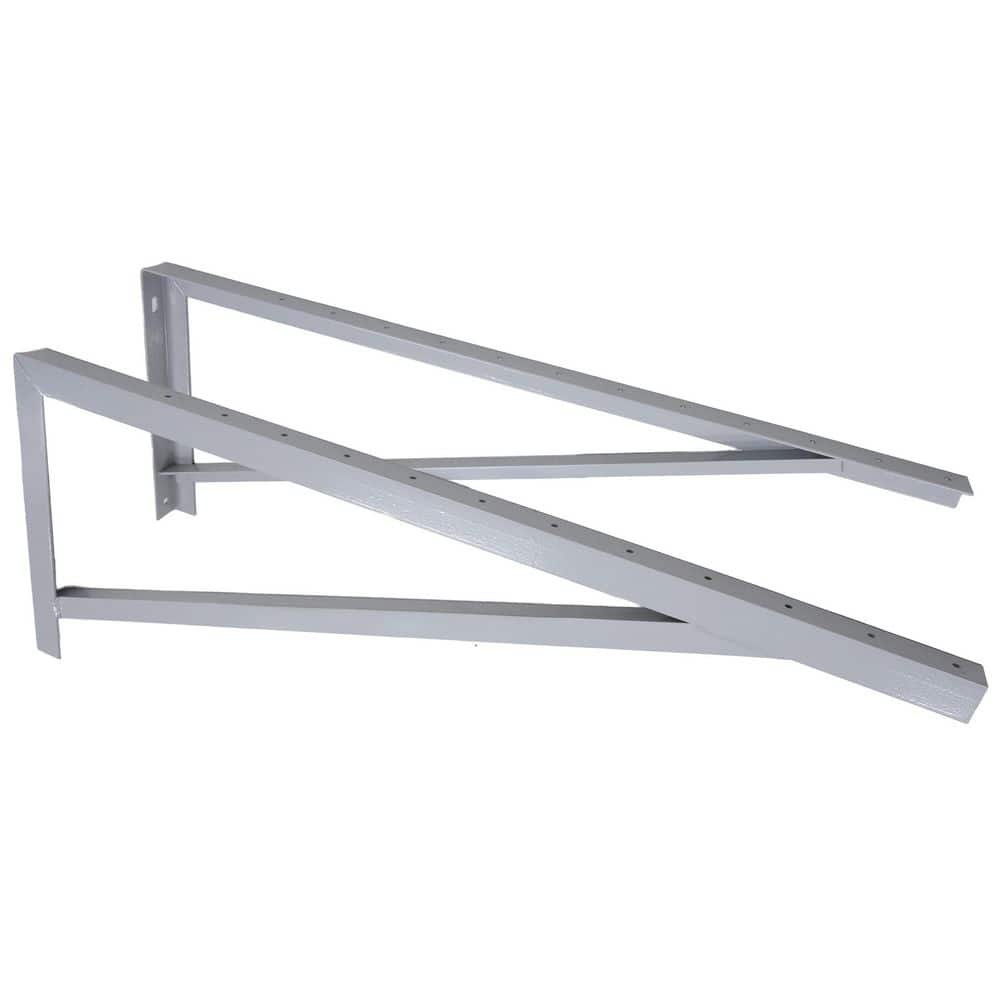 42 in. Steel Wall Mount Brackets for Mini Split AC Condenser or Heat Pump, 600 lb. Capacity (2-Pack) price history on PriceWatchPro