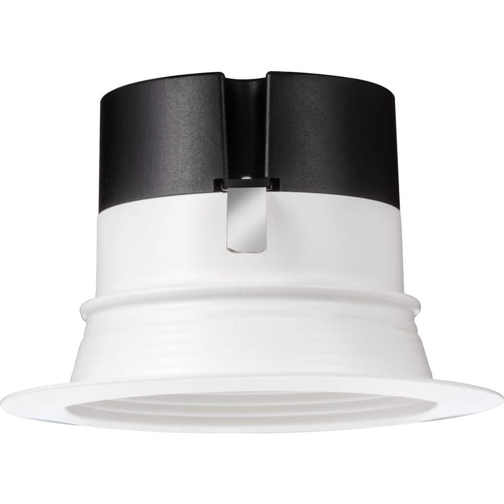 E-Series 4" Switchable White LED Downlight in Brushed Nickel