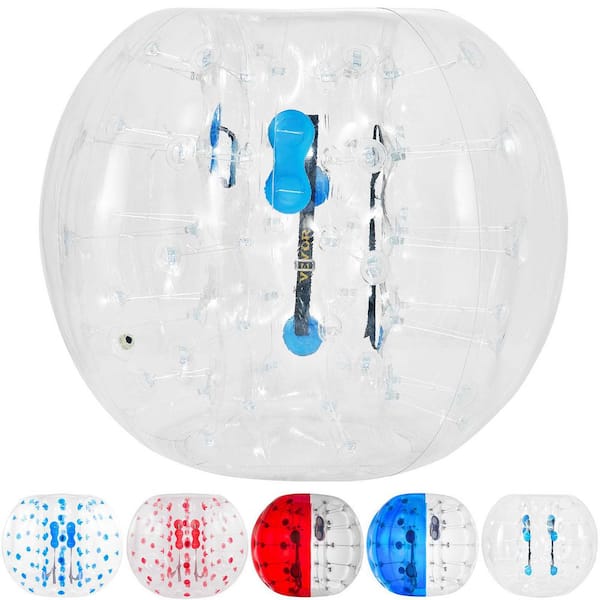 VEVOR Inflatable Body Zorb Ball 5 ft. Bubble Soccer Ball with PVC Material Bumper Balls for Backyard,Beach,Playing Center