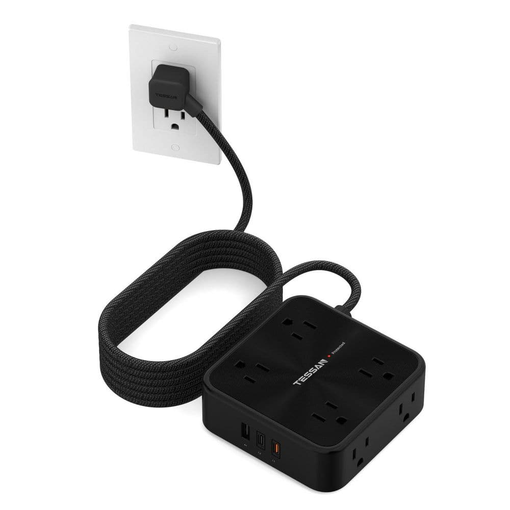 8-Outlet Power Strip 900J Surge Protector with 3 USB Ports price history on PriceWatchPro