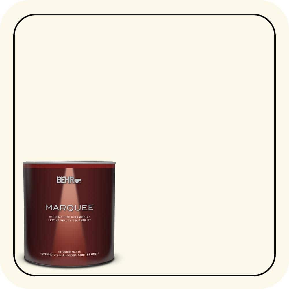 1 qt. #BXC-29 Stately White Matte Interior Paint & Primer price history on PriceWatchPro